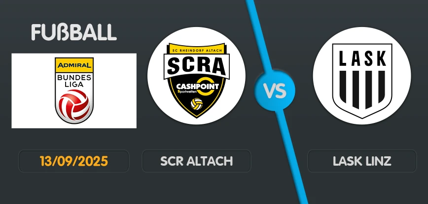 SCR Altach gegen LASK Linz