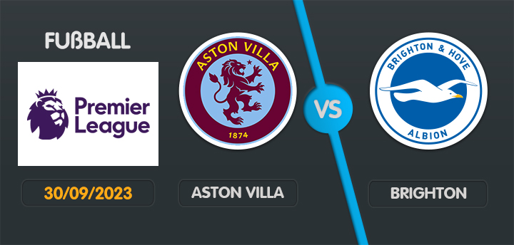 Aston Villa gegen Brighton