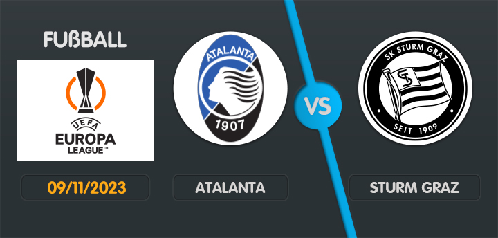 Atalanta gegen Sturm Graz