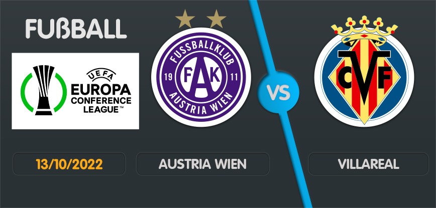 Austria wien villarreal conference league okt