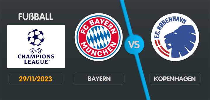 Bayern gegen Kopenhagen