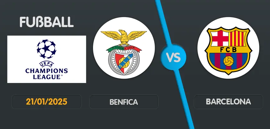Benfica barcelona champ league jan