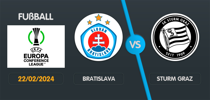 Bratislava gegen Sturm Graz