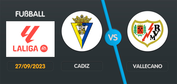 Cadiz gegen Vallecano