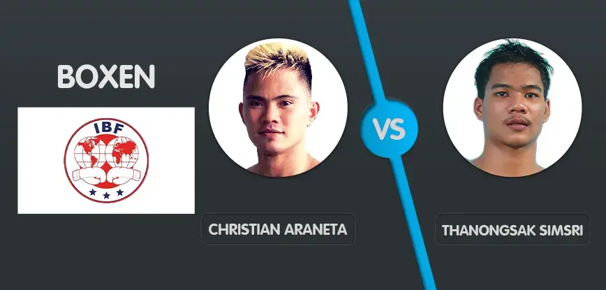 Christian Araneta vs. Thanongsak Simsri