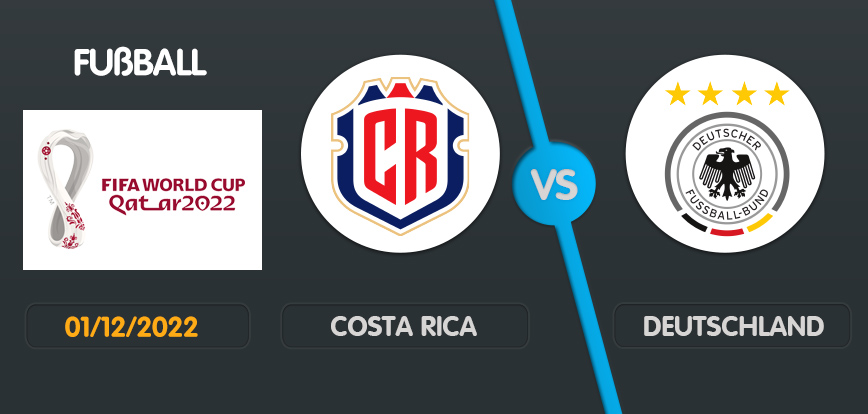 Costa Rica gegen Deutschland