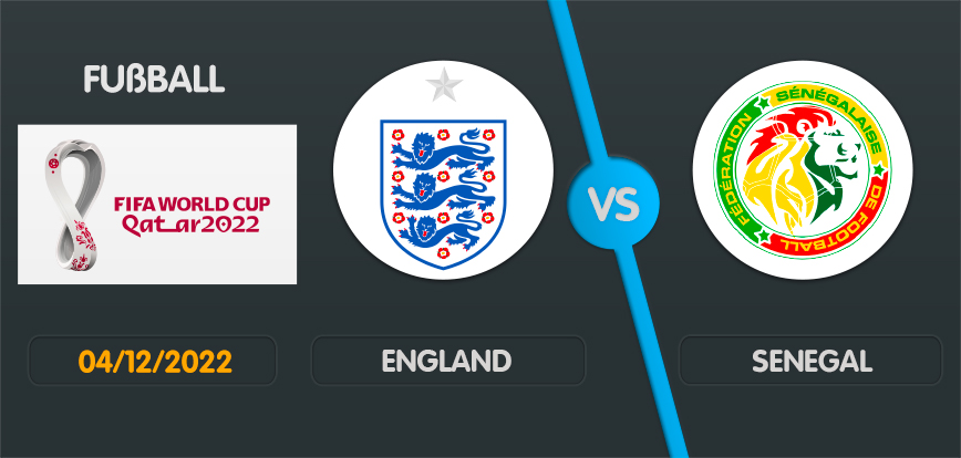 England gegen Senegal