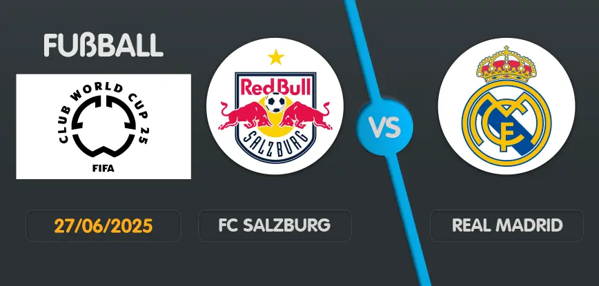 FC Salzburg gegen Real Madrid