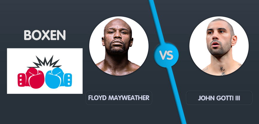 Floyd Mayweather vs. John Gotti III (2)