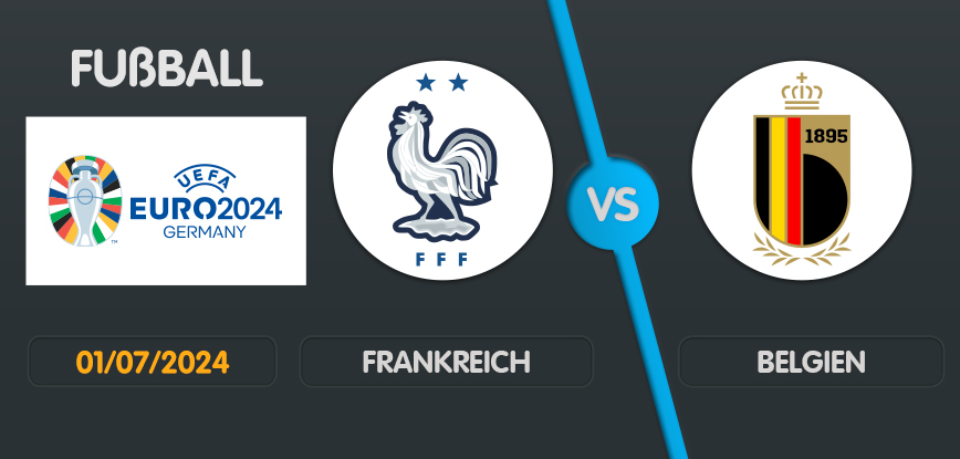 Frankreich gegen Belgien