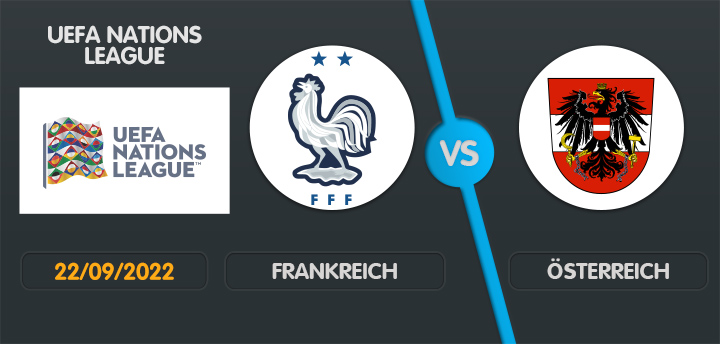 Frankreich gegen Österreich