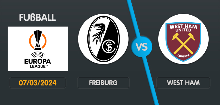 Freiburg gegen West Ham