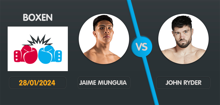 Jaime Munguia vs. John Ryder