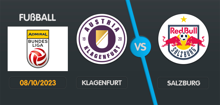 Klagenfurt gegen Salzburg