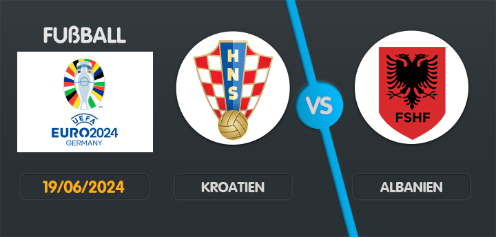 Kroatien gegen Albanien