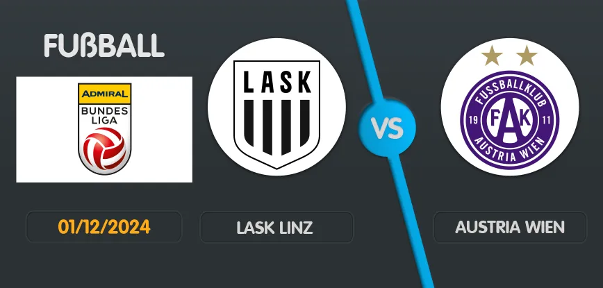 LASK gegen Austria Wien