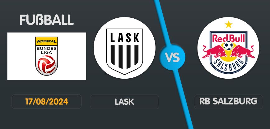 Lask rb salzburg bundesliga oesterreich aug