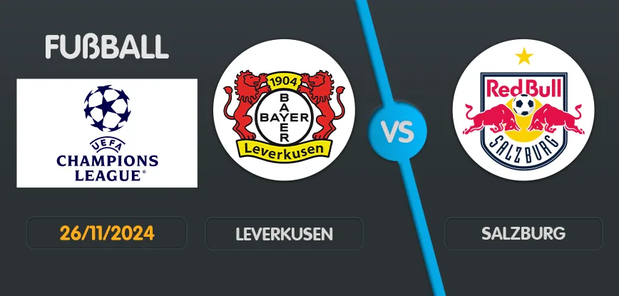Bayern Leverkusen gegen RB Salzburg