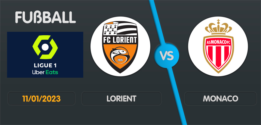 Lorient gegen Monaco