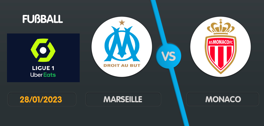 Marseille gegen Monaco
