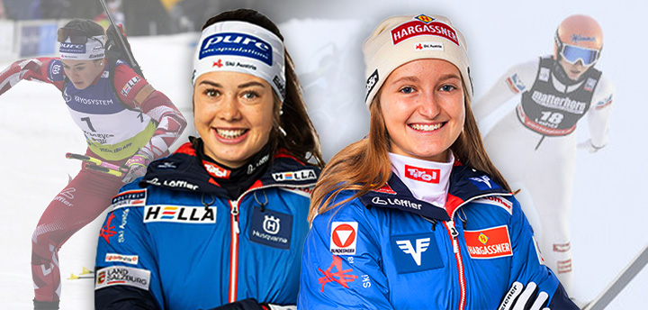 Goldregen für Österreichs Jungsportlerinnen