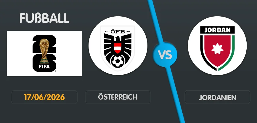 Österreich gegen Jordanien