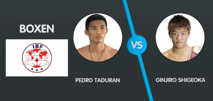 Pedro Taduran vs. Ginjiro Shigeoka 2