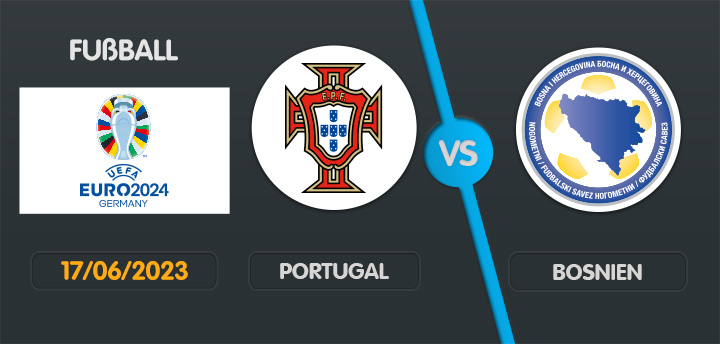 Portugal gegen Bosnien