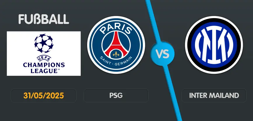 PSG gegen Inter Mailand