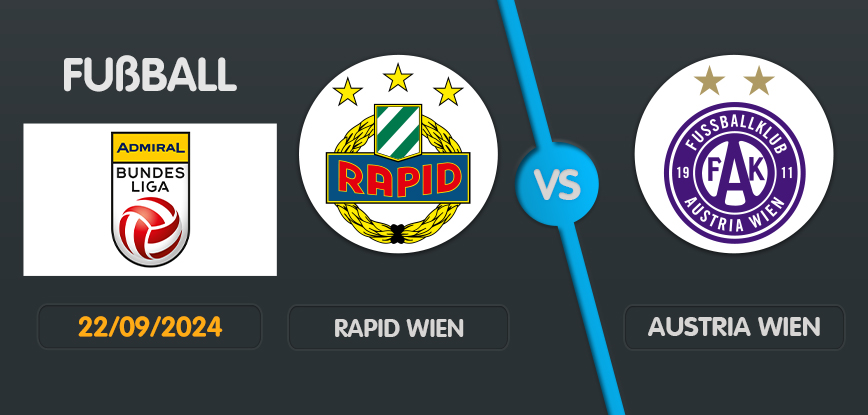 Rapid Wien gegen Austria Wien