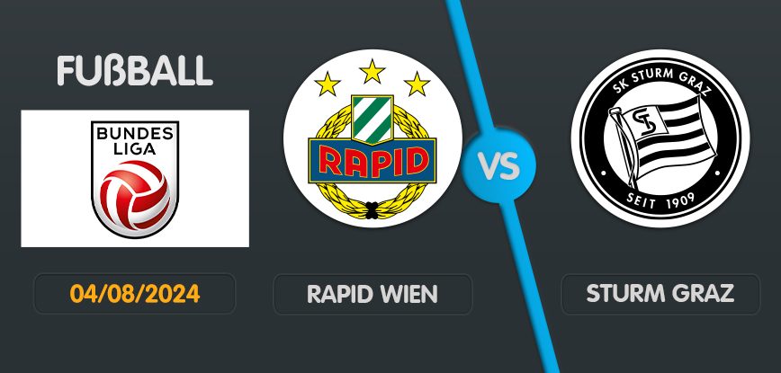 Rapid wien sturm graz bundesliga oesterreich aug