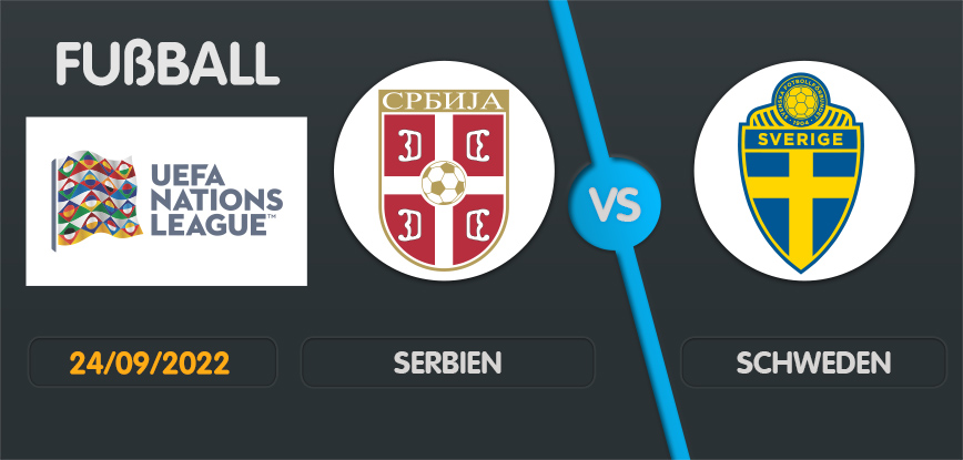 Serbien gegen Schweden