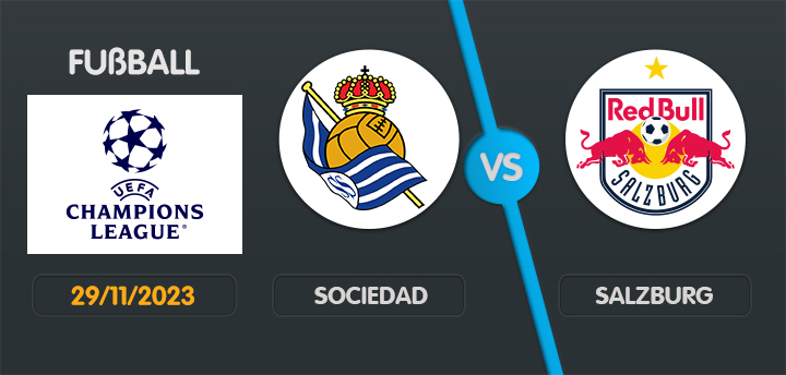 Sociedad salzburg champ league nov