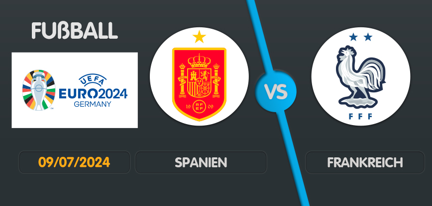 Spanien gegen Frankreich