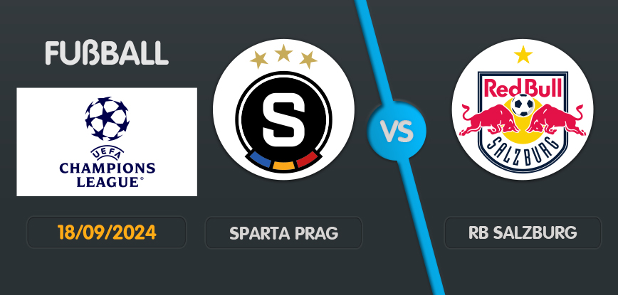 Spartaprag salzburg champ league sept