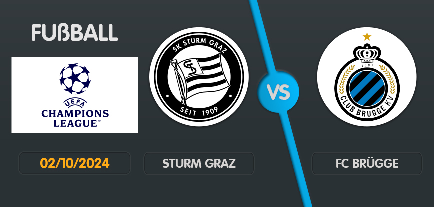 Sturm Graz gegen Brügge
