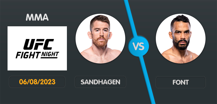 Ufc fight night sandhagen font