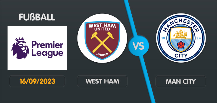 West Ham gegen Man City