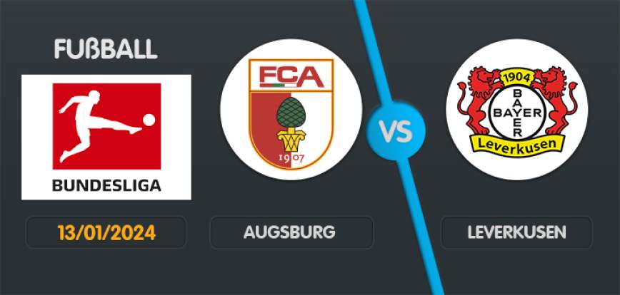 Augsburg gegen Leverkusen