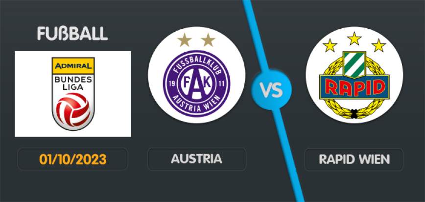 Austria gegen Rapid Wien