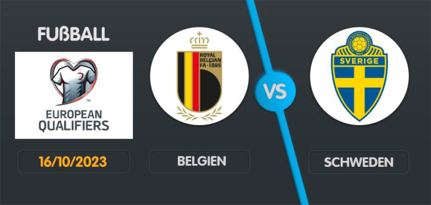 Belgien gegen Schweden