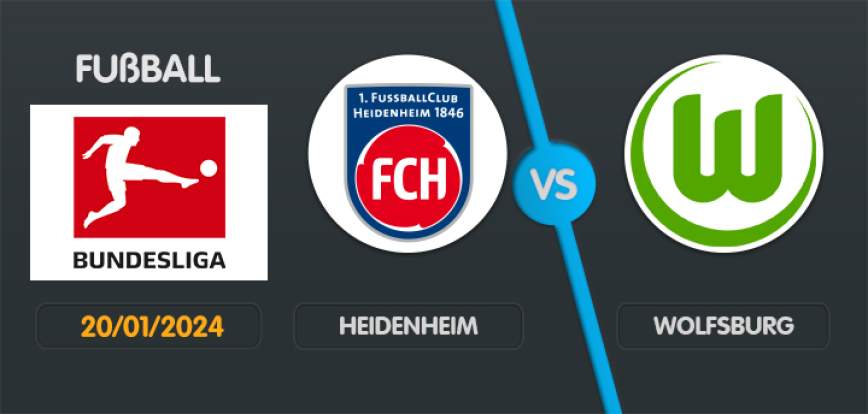 Heidenheim gegen Wolfsburg