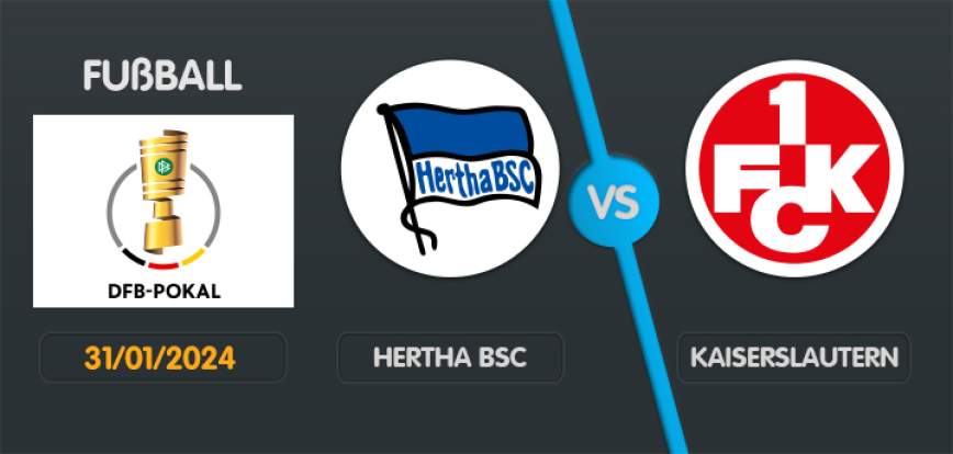 Hertha BSC gegen Kaiserslautern