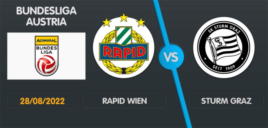 Rapid Wien gegen Sturm Graz