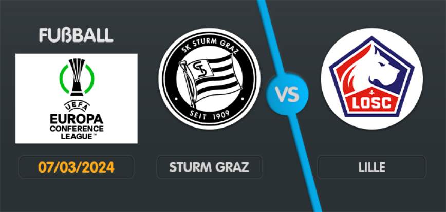 Sturm Graz gegen Lille