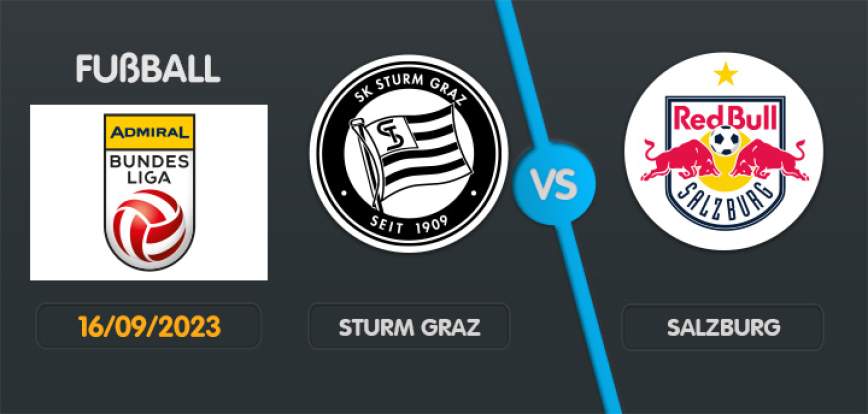 Sturm Graz gegen Salzburg