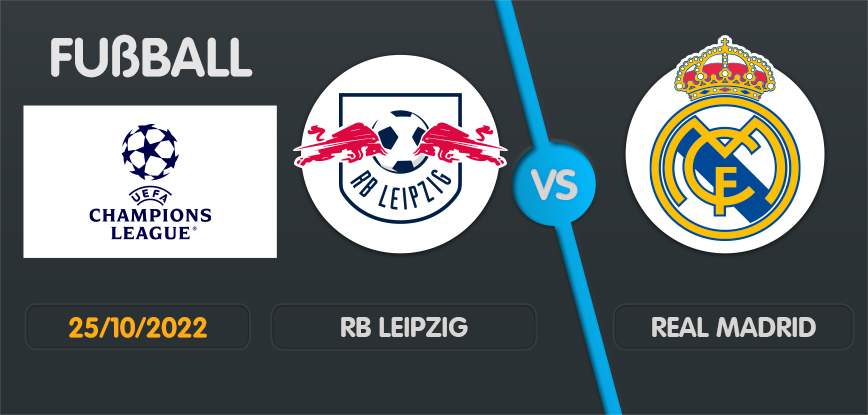 RB Leipzig gegen Real Madrid 2022